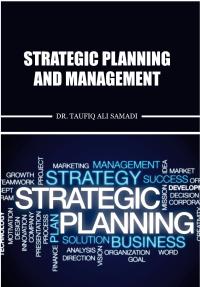 Strategic Planning and Management